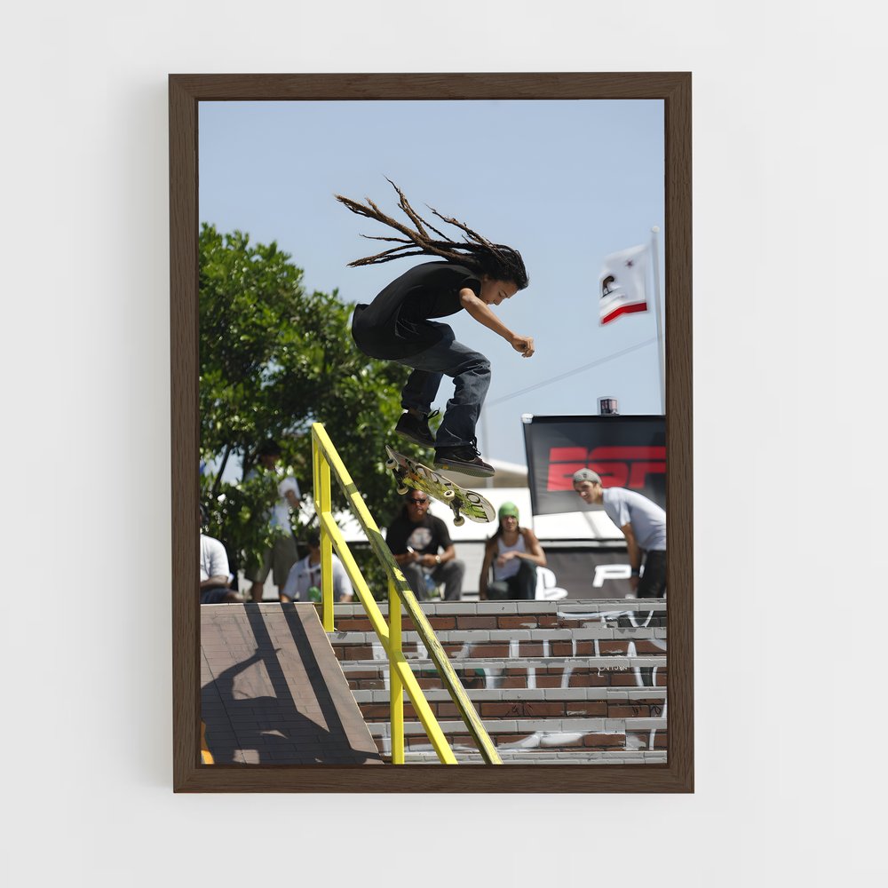 Poster Skate Night – affiche Skateboard (vue 5)